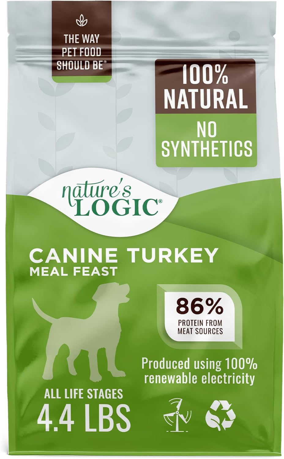 NATURE'S LOGIC Dry Dog Food - Beef Meal Feast Dry Kibble, 13 lb