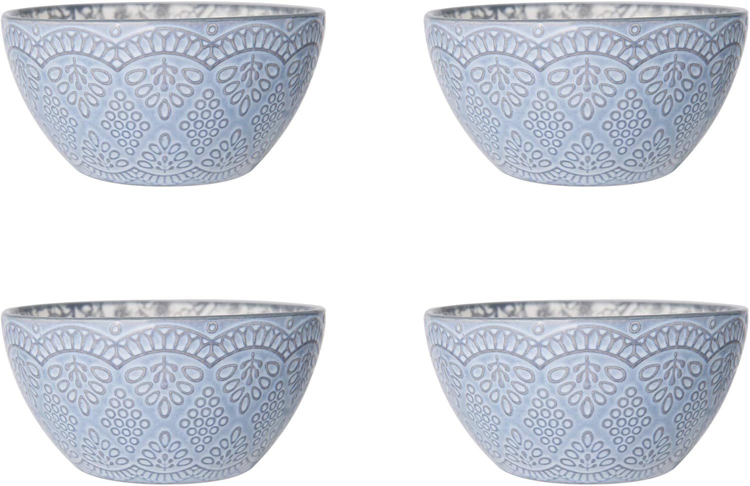 Pfaltzgraff Gabriela Gray 16-Piece Stoneware Dinnerware Set, Service for 4 - ,Gabriela Grey