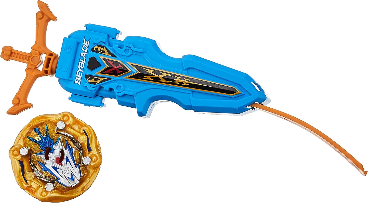 Beyblade Burst Rise Hypersphere Apocalypse Blade Set - Right/Left-Spin Launcher with Right-Spin Battling Top Toy, Ages 8 and Up