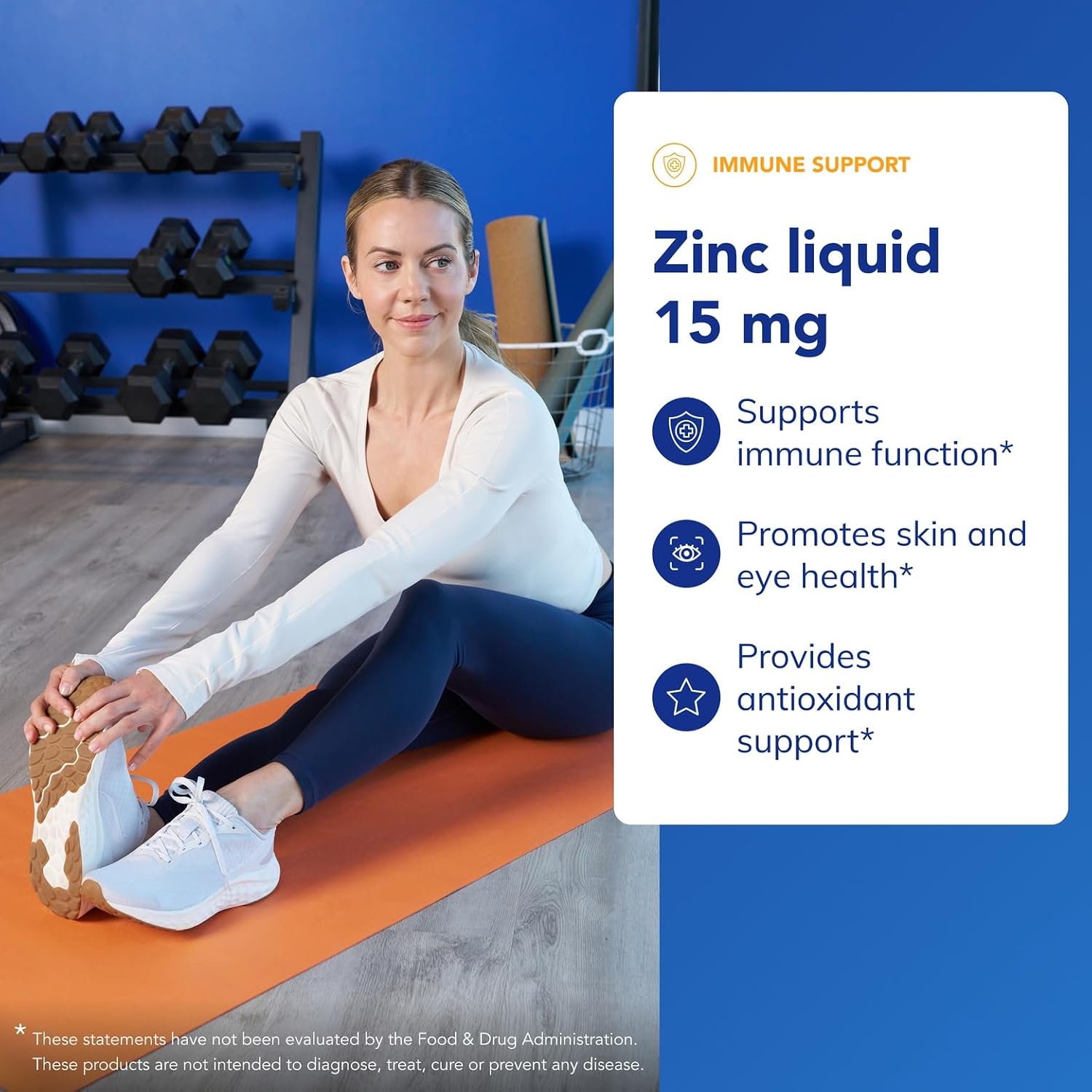 Pure Encapsulations Zinc Liquid 15 mg, 4 fl. oz. | Zinc Gluconate Supplement for Immune Support*, Tissue Development and Repair, Hypoallergenic