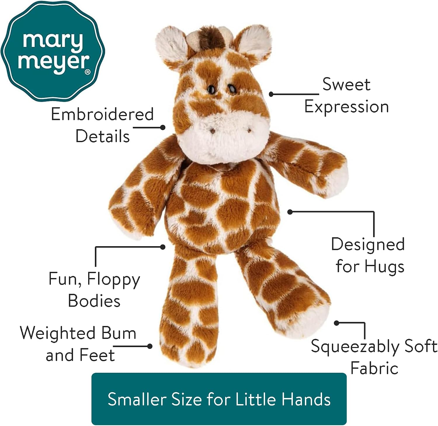 Mary Meyer Marshmallow Zoo Happy Horse Soft Toy, 13 in