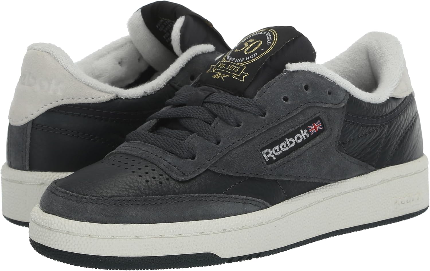 Reebok Club C 85 Mens Tennis Shoes, Casual Fashion White Sneakers for Men