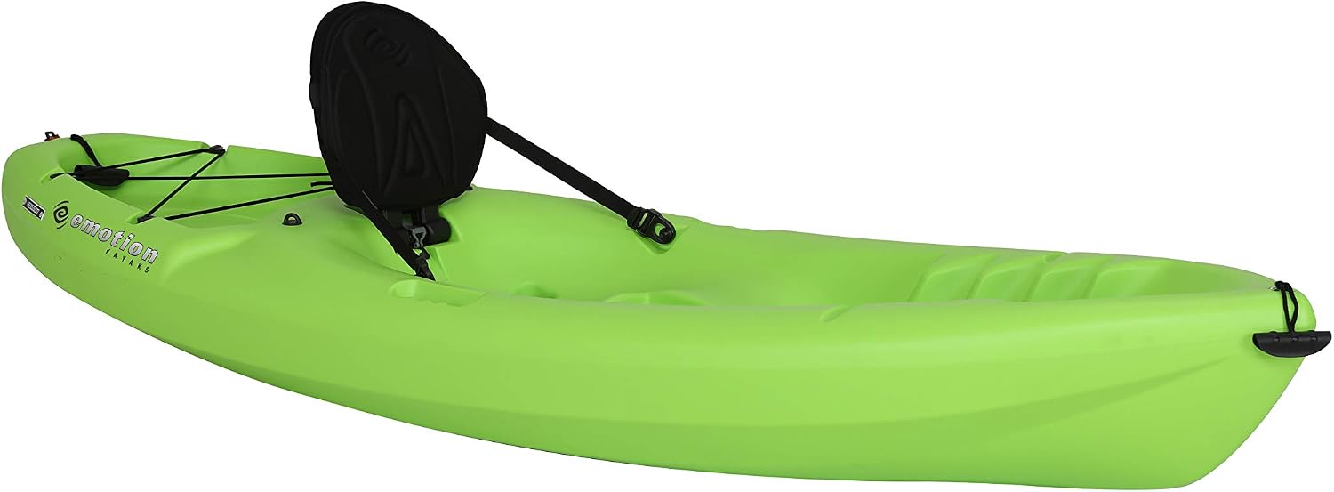 emotion 90245 Spitfire Sit-On-Top 8 Foot Kayak, Green