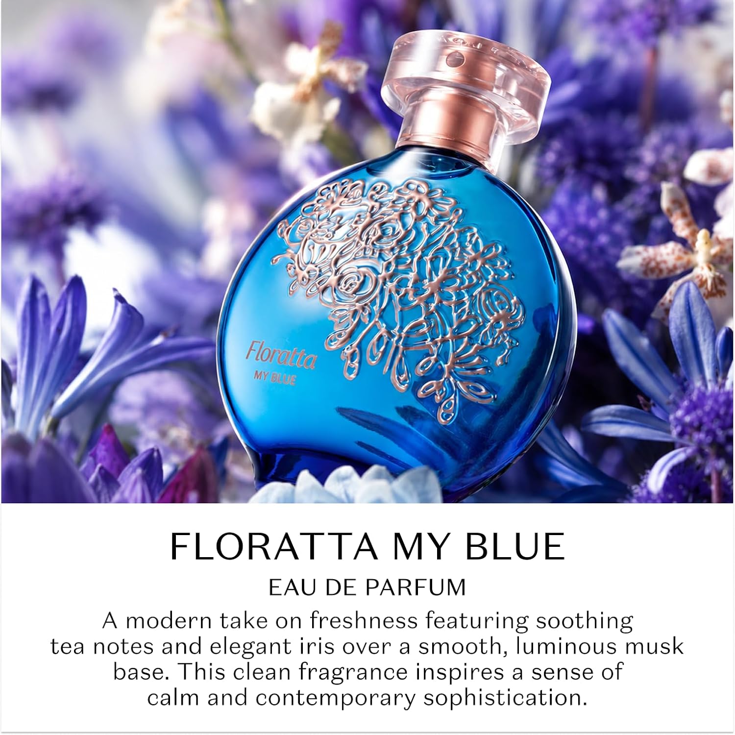 O Boticário Floratta Rose Eau de Toilette - Classic Floral Fragrance for Women - Fresh Gardenia & Romantic Rose - Long Lasting Everyday Womens Perfume - Cruelty-Free & Vegan - 2.5 oz (75 ml) | Classic fresh gardenia and romantic rose scent profile. Light…
