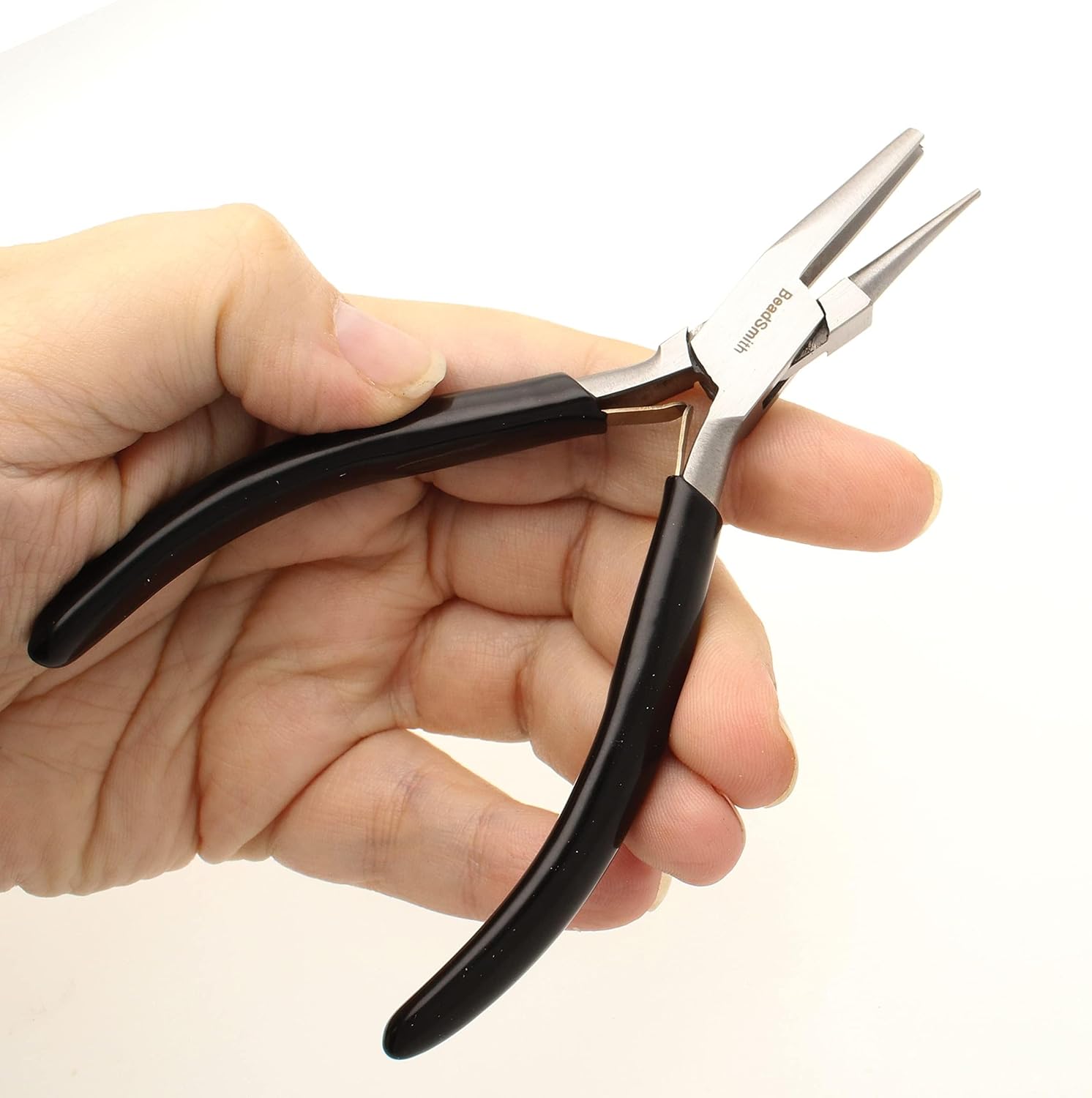 The Beadsmith Concave (Hollow)/Round Nose Pliers