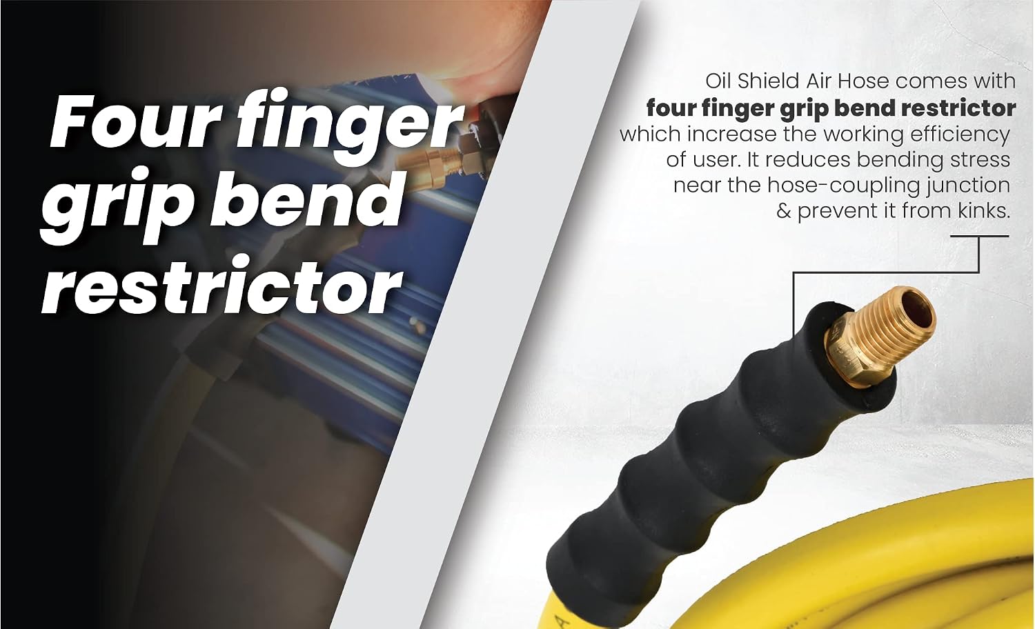 OilShield Next-Gen Air Hoses (3/8" x 50')