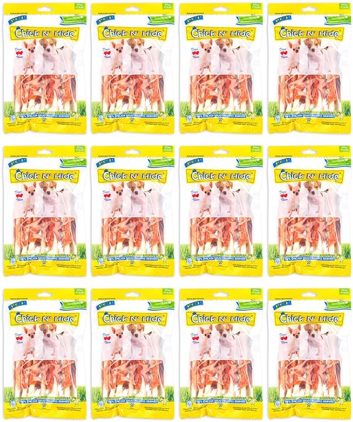 Pet Center Chick n Hide Dog Treats, 10-Pack