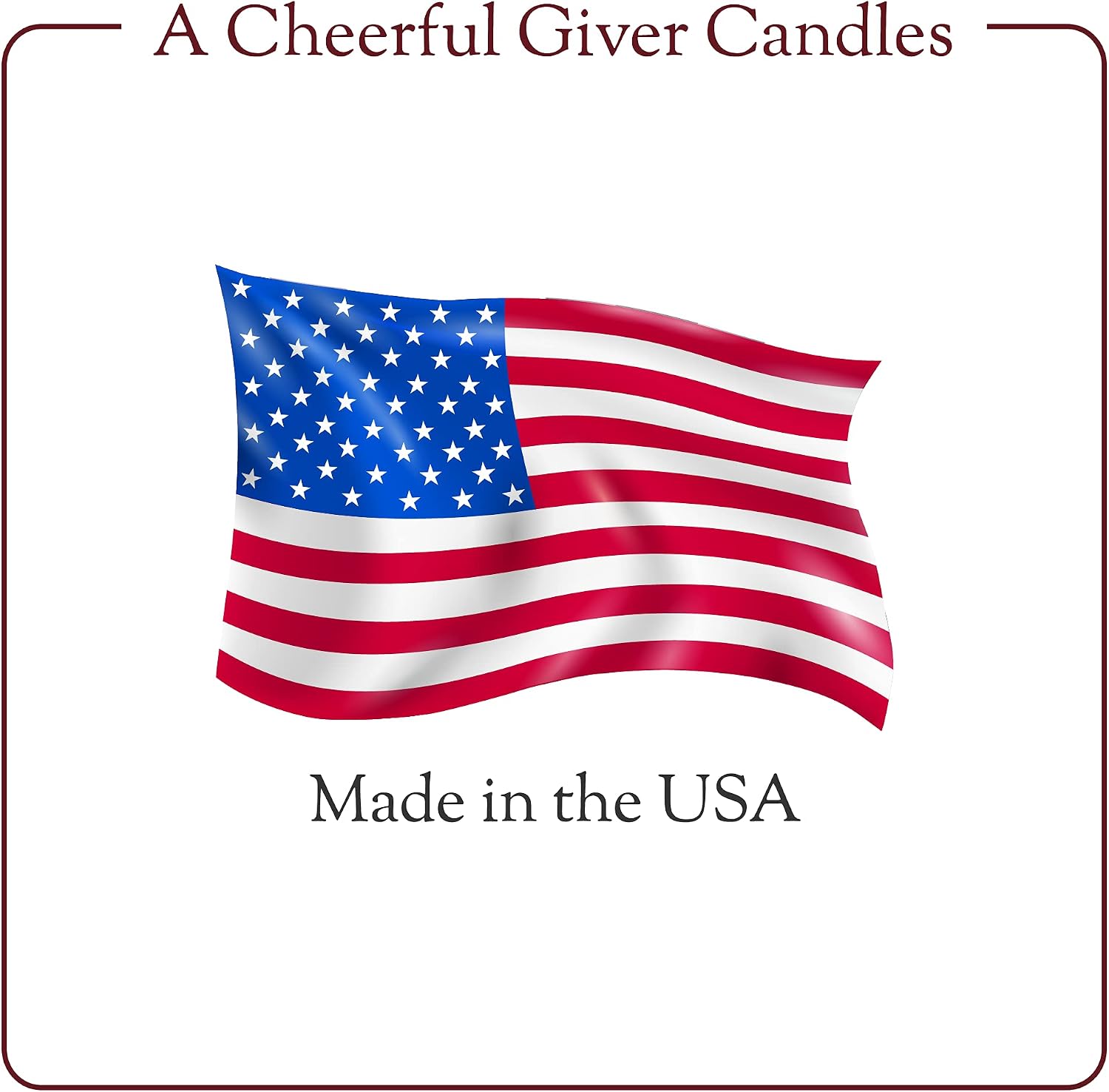 A CHEERFUL GIVER 95hr 20oz Scented Candle - Balsam Fir - Multi-Wick Glass Candle - Gifts For Men and Women