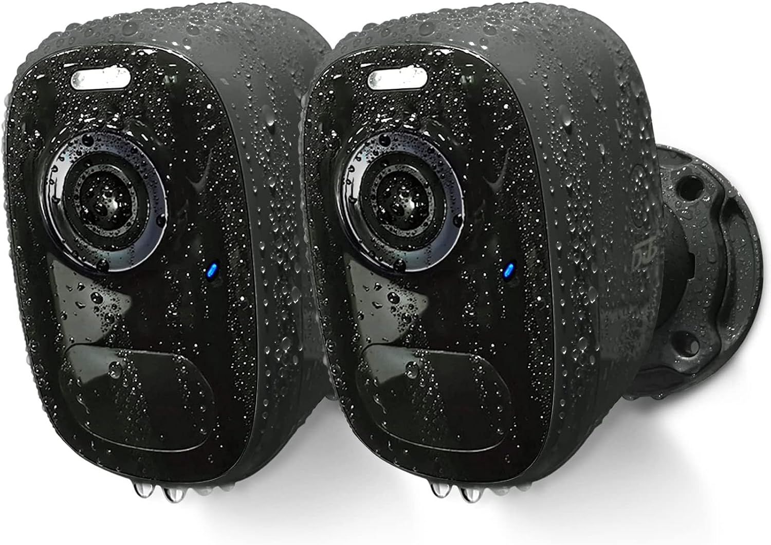 DCT Magnetic Security Camera Outdoor: See Who at Door in 2K - 10s No-Drill