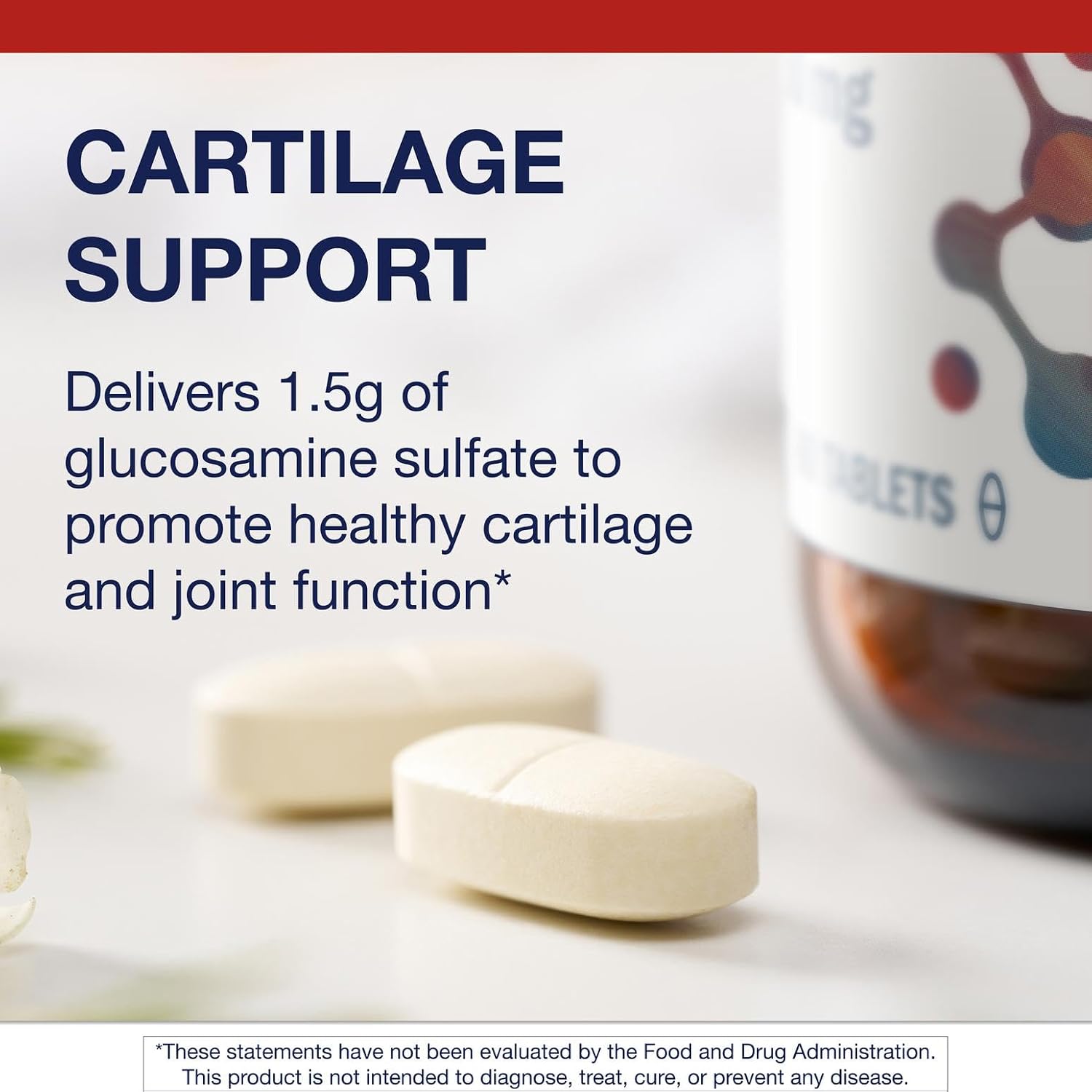 Metagenics Glucosamine Sulfate - Joint Health & Mobility Support* - 1500 mg Glucosamine Sulfate per Serving - Supports Cartilage Integrity &