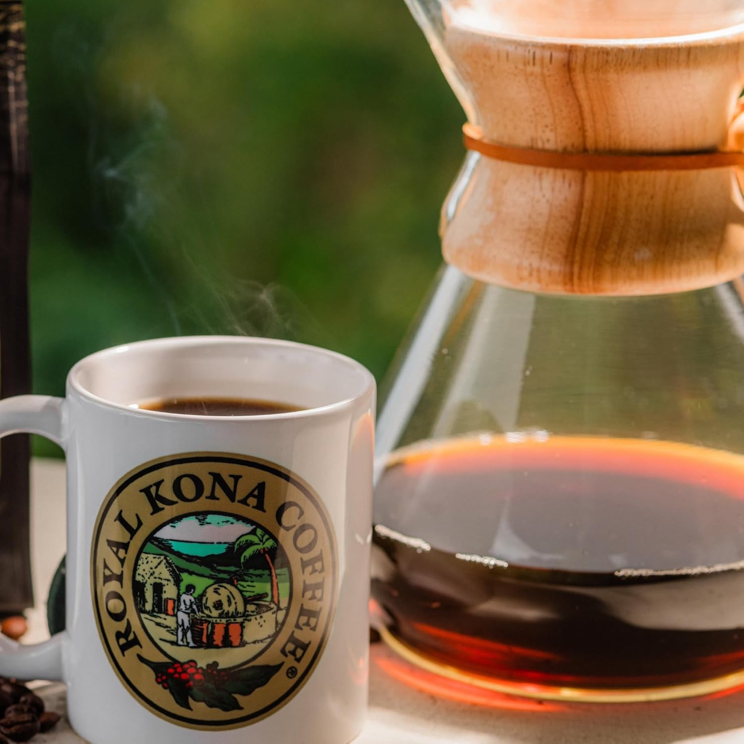 ROYAL KONA COFFEE Whole Bean - 100% Hawaiian Kona Coffee, Private Reserve, Medium Roast, (Pack of 2)