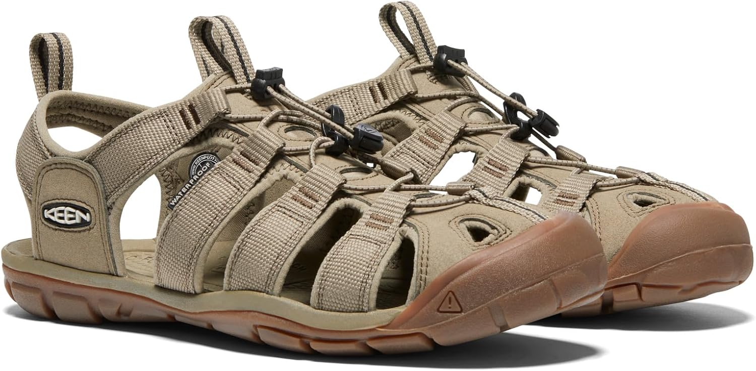 KEEN Men's Clearwater CNX Closed Toe Lightweight Adventure Hiking and Water Sandals