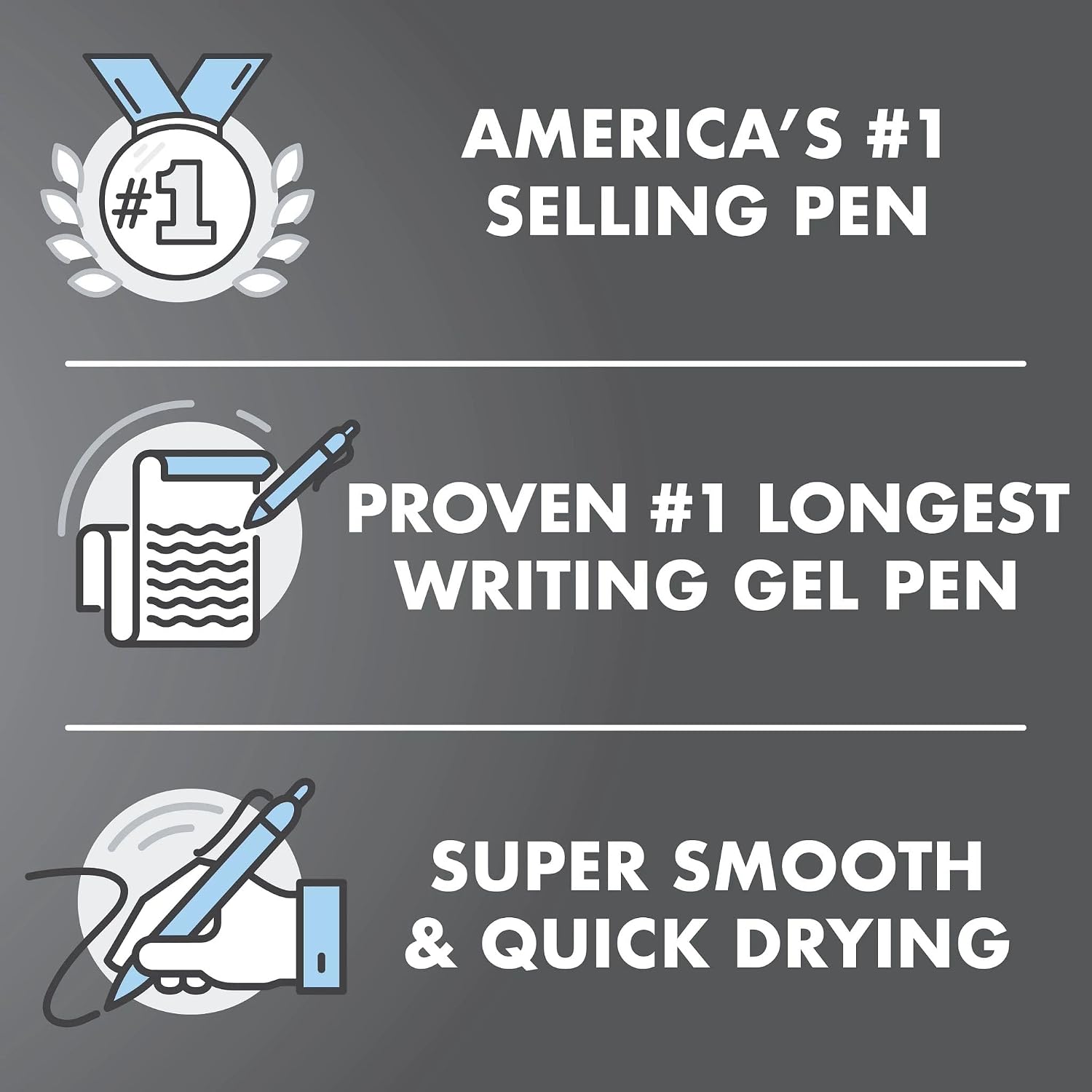 PILOT G2 Pens, 0.7mm, Black Ink, 12-Pack