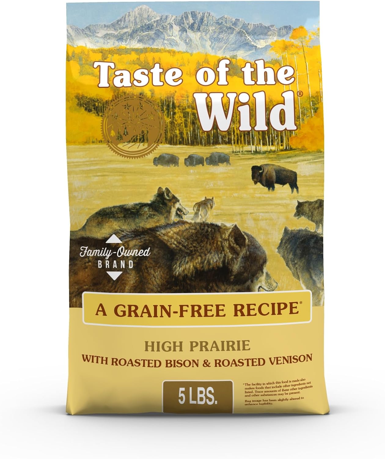 Taste of the Wild Pacific Stream Adult Dry Dog Food, Salmon, 5lb | Grain Free Recipe* | Nutrient Dense to Help Support Peak Health | Guaranteed Omega Fatty Acids to Help Support Skin & Coat