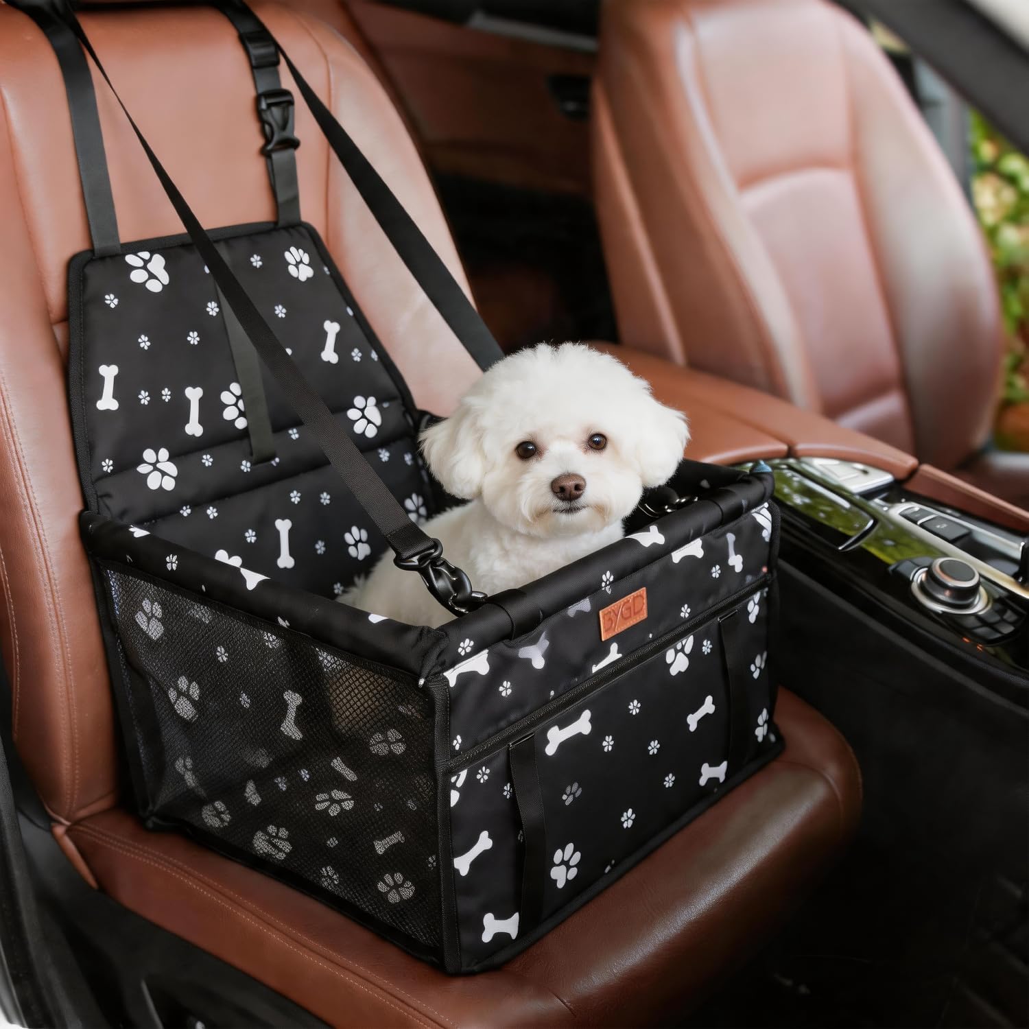 BYGD Portable Pet Dog Booster Seat for Small and Medium Pets
