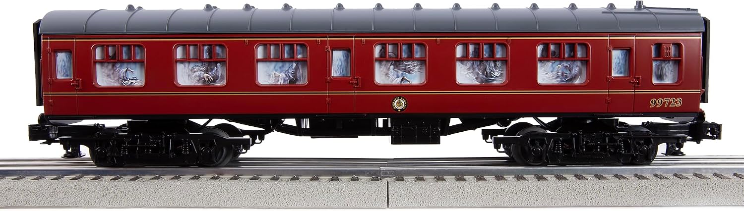 Lionel Trains - Dementors Coach with Sounds #99723, O Gauge, Red,grey