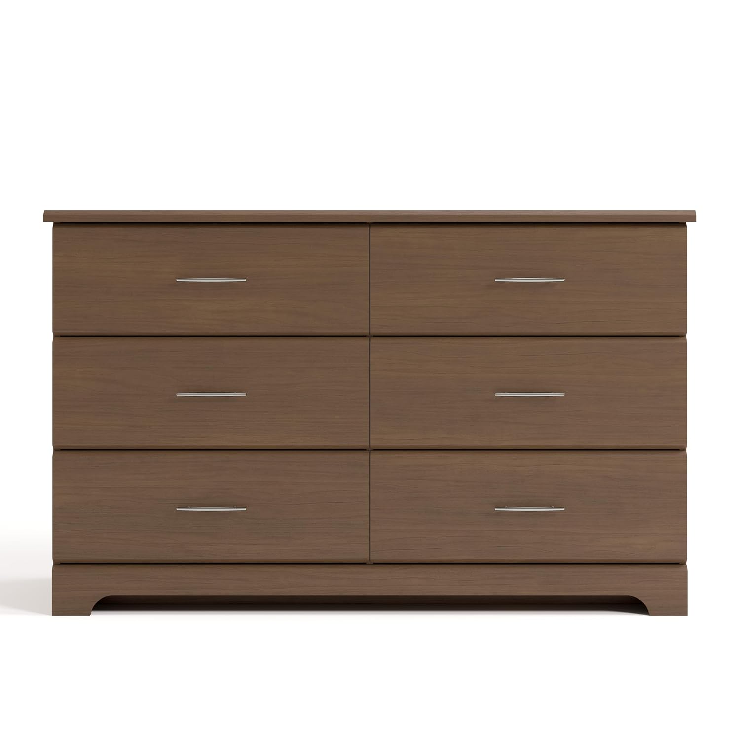 Storkcraft Brookside 2 Drawer Changing Table Dresser, Pebble Gray
