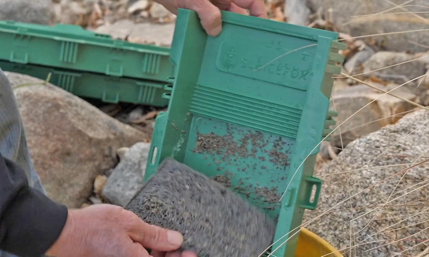 Portable Expandable Sluice Box for Gold Mining and Prospecting; Includes Miner's Moss, Hungarian Style riffles, and deep V riffles. Essential Tool for Gold panning Kits