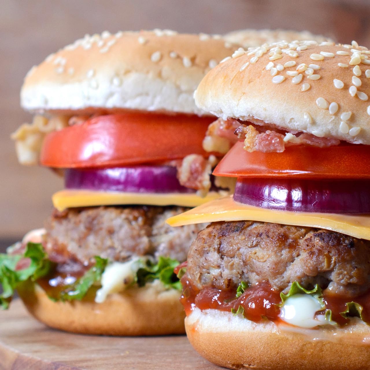 Hi Mountain Hickory Burger Seasoning | Smoked Hamburger Seasoning | Smoked hickory burger seasoning with garlic for rich grilled flavor on beef, turkey, chicken and venison burgers.