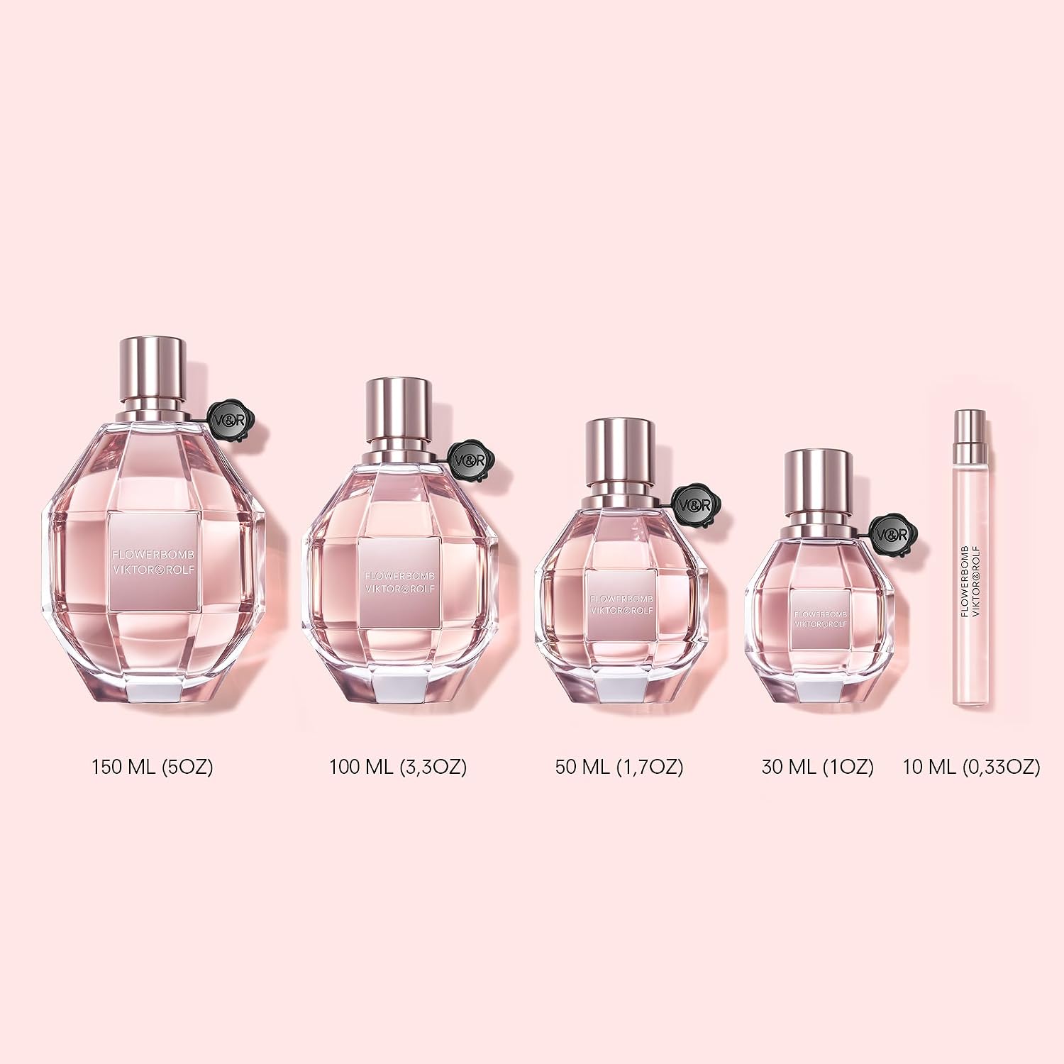 Viktor&Rolf Flowerbomb Eau de Parfum - Warm Floral Perfume for Women | Fragrance with Peony, Rose & Freesia - Long Lasting Scent - Iconic Womens Perfect for Everyday Wear