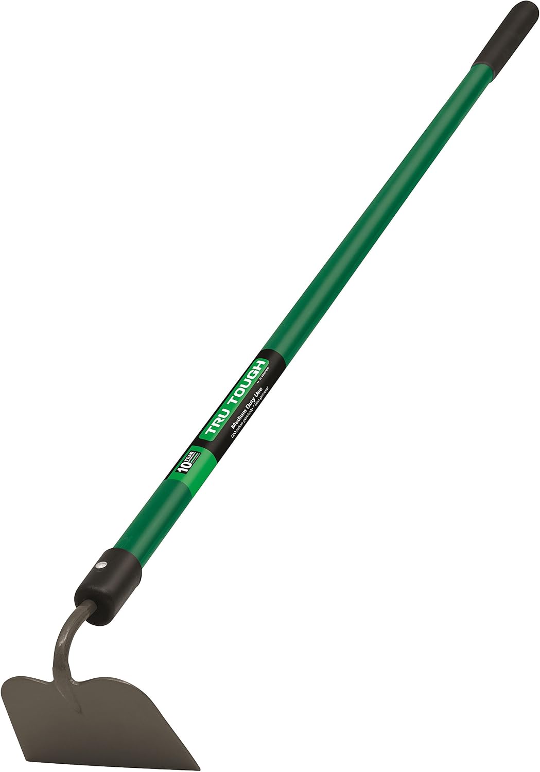 Truper Green Built Welded Garden Hoe, 6-Inch Head, 48-Inch Wood Handle (Model ATJ-PE / 30003)