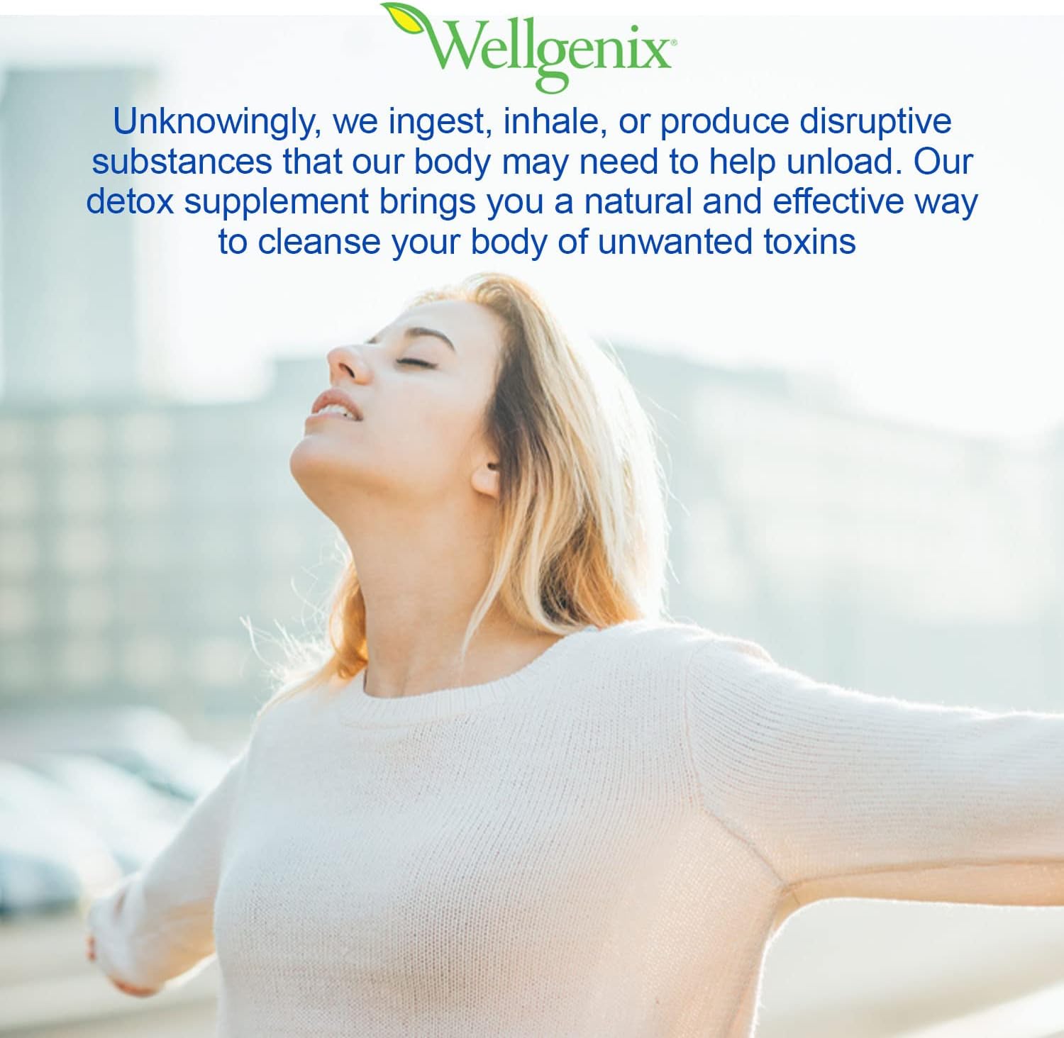 Wellgenix Omni Herbal Cleanse Detox Capsules: Fast Acting, Extra Strength Detox Cleanse for Whole Body, Flush Your System with Detoxifying Capsules, 4 Count