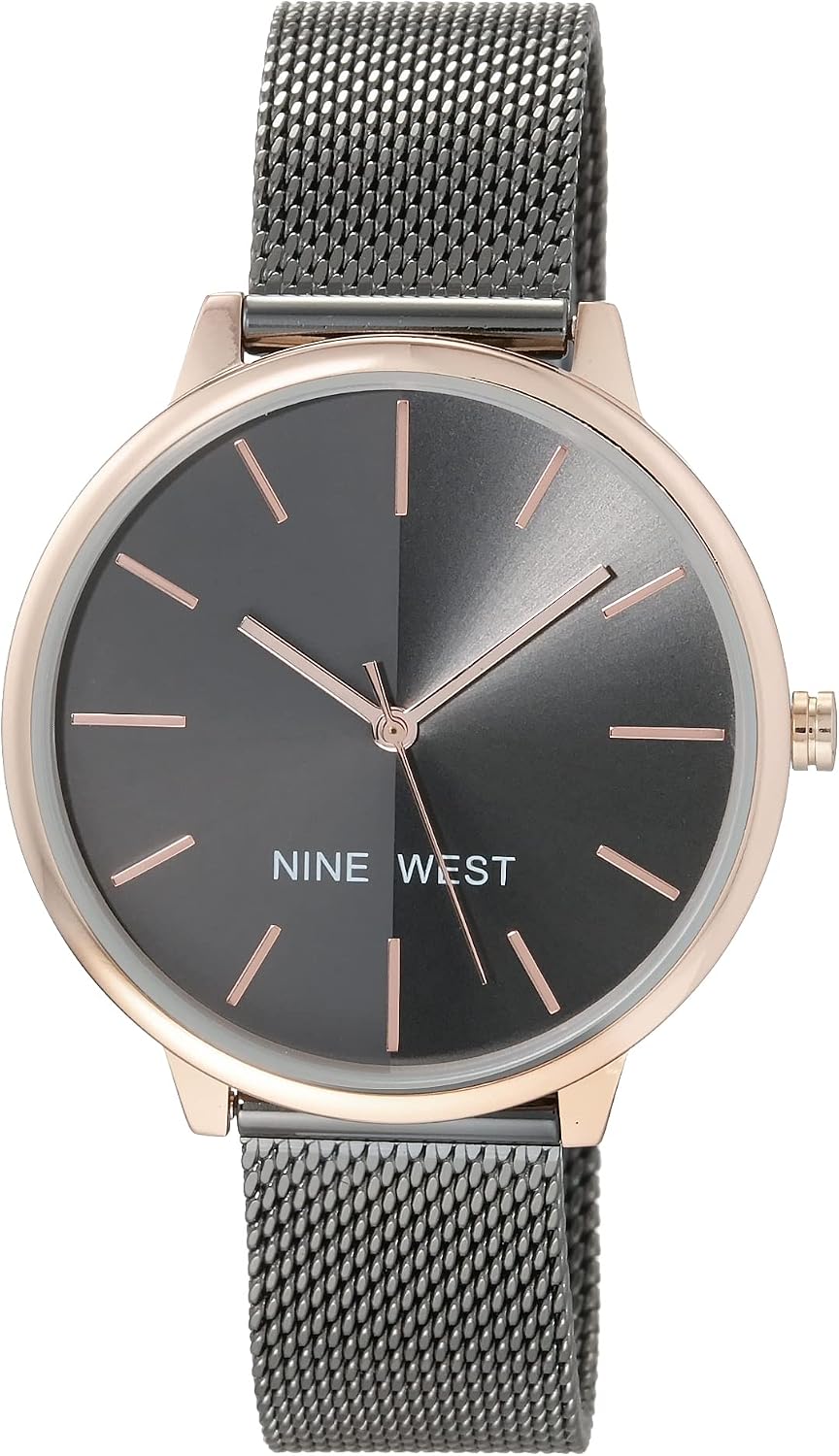 Nine West Women's Mesh Bracelet Watch