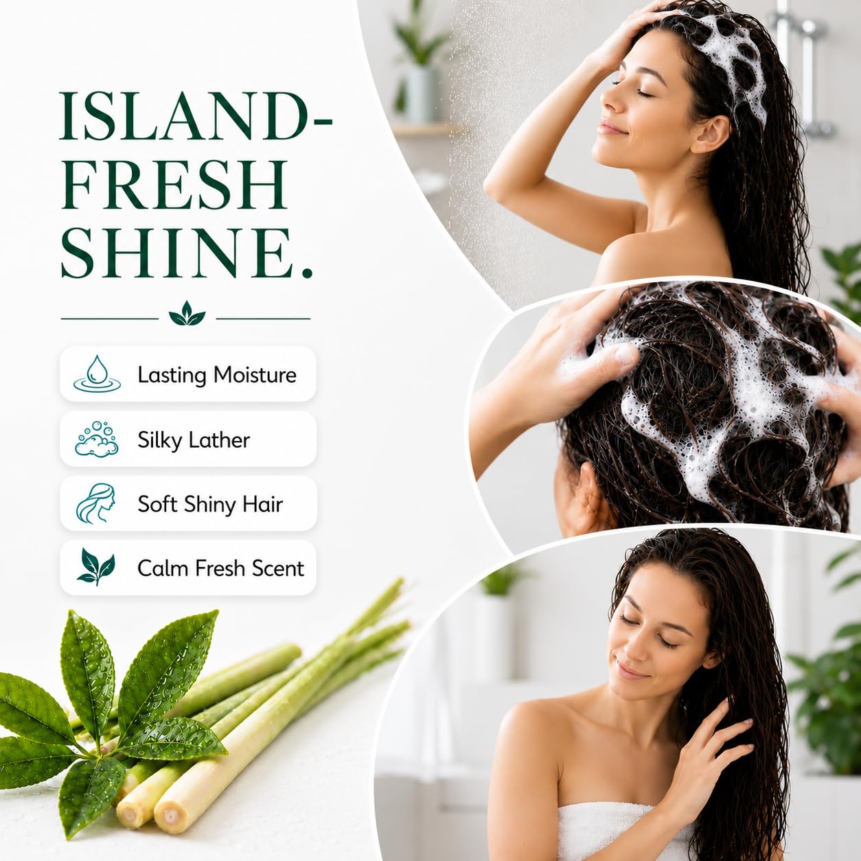Ginger Lily Farms Botanicals Moisturizing Shampoo for All Hair Types, Coco Mango, 100% Vegan & Cruelty-Free, Coconut Mango Scent, 1 Gallon (128 fl oz) Refill | for Hands, Body & Hair, Moisturizing Wash, Salon Wash, Spa Cleanser, Salon & Spa Essentials, M…