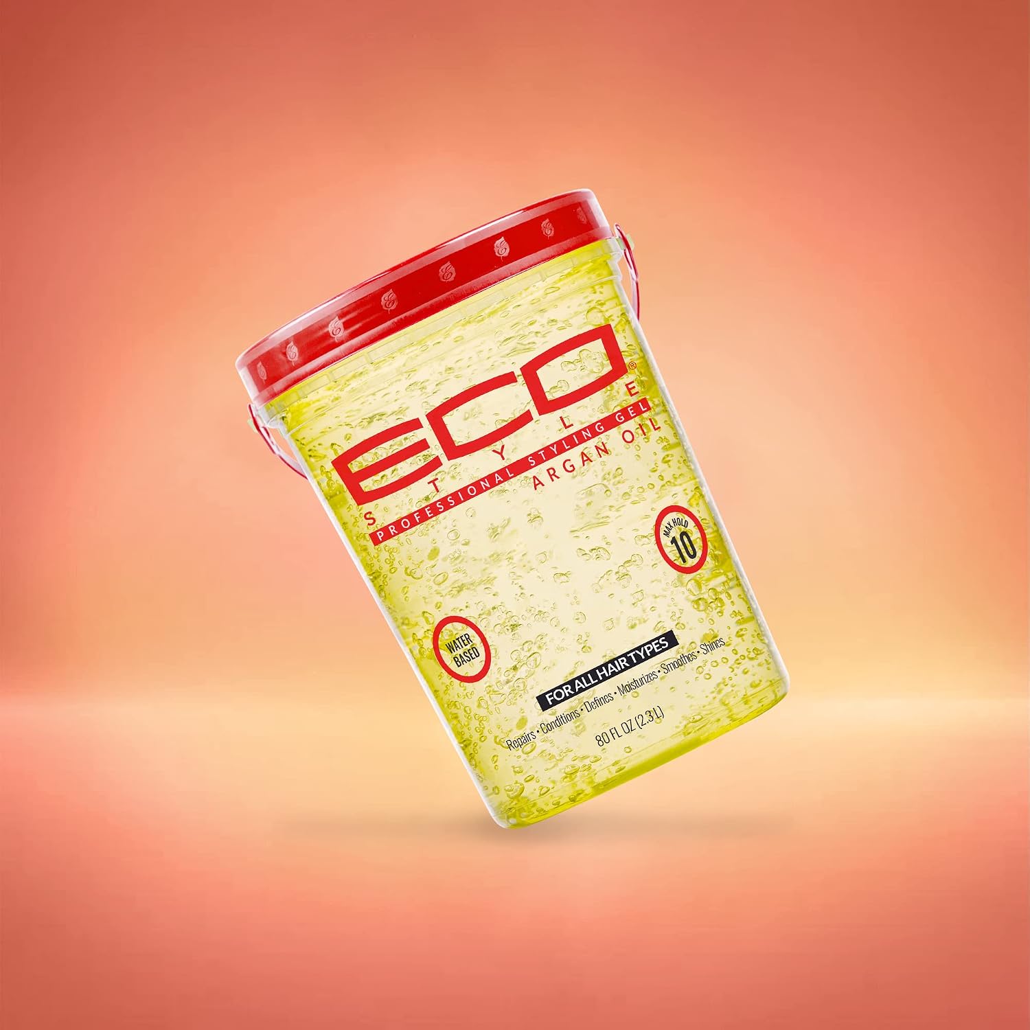 Eco Style Gel Olive Oil Styling - Adds Shine and Tames Split Ends - Delivers Moisture to Scalp - Nourishes And Repairs - Provides Weightless and Superior Hold - Ideal for all Hair - 8 oz