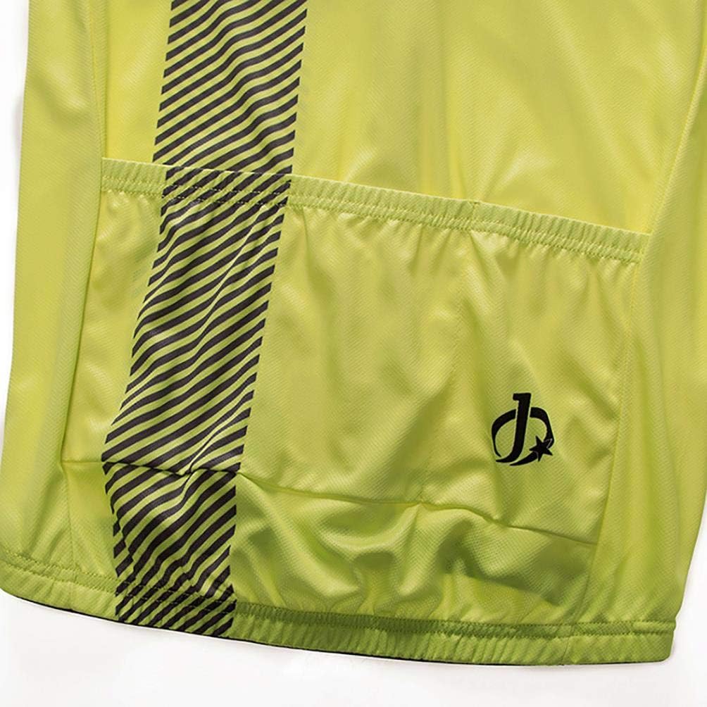 Men's Quick-Dry Cycling Jersey Set Road Bike Bicycle Shirt + Bib Shorts with 9D Gel Pad MTB Riding Clothing Kit