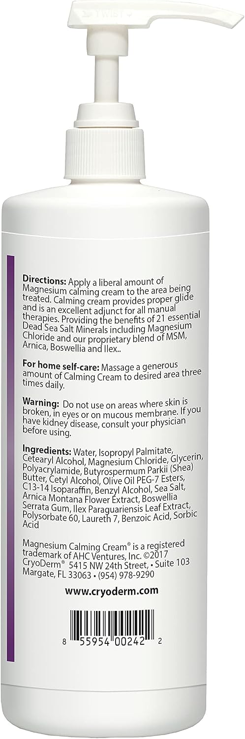Magnesium Calming Cream 32 oz