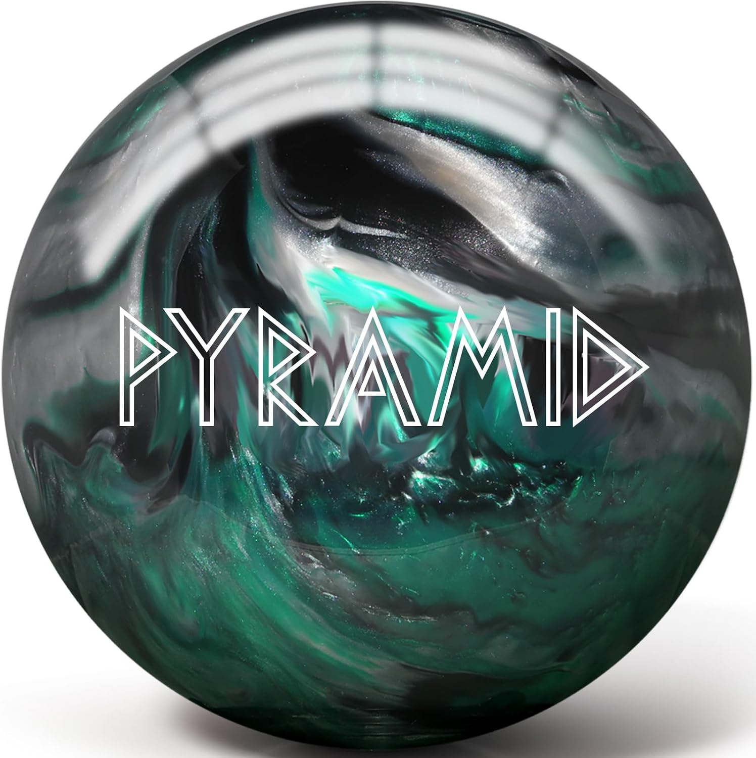 Pyramid Path Polyester Bowling Ball | Customizable with Basic Drilling Options - Great for Spare Shooting, League, Recreational, Straight Bowlers