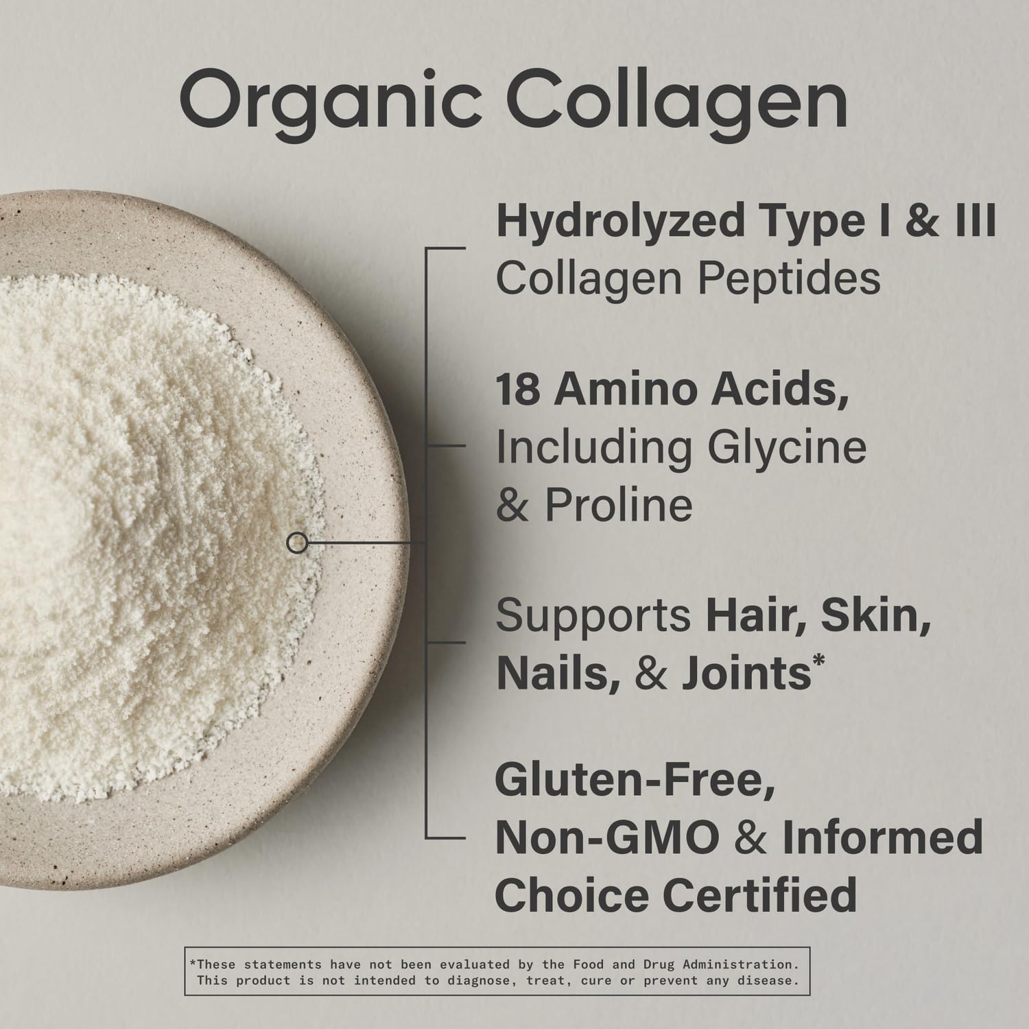 Sports Research® Collagen Peptides Protein Powder 16oz (Unflavored) | 11g Grass-Fed Collagen per Scoop · Hair, Skin & Joint Support · Easy to Mix in Coffee & Shakes - 41 Servings