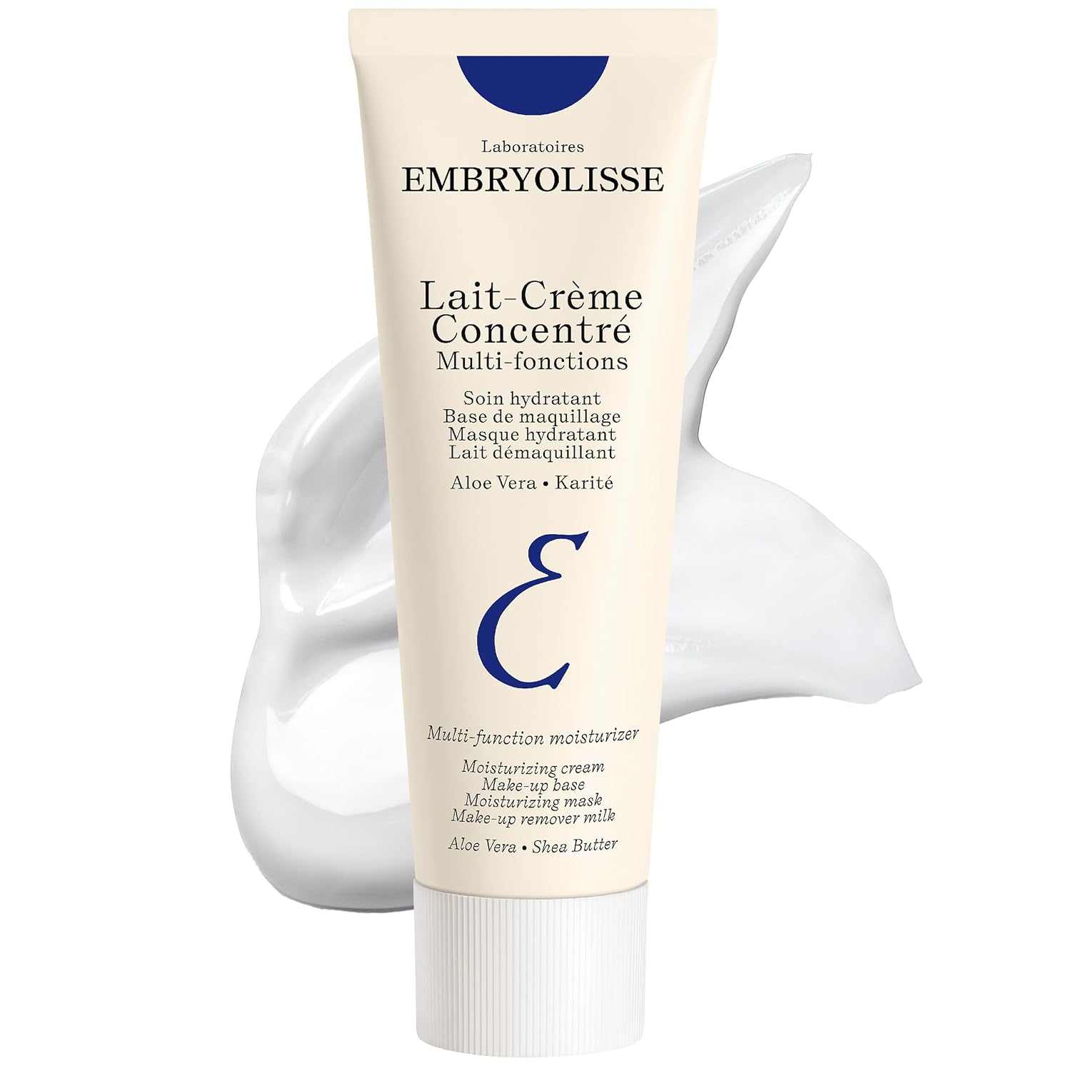 Embryolisse Lait-Crème Concentré Face Moisturizer and Makeup Primer, French Face Cream With Shea Butter & Aloe Vera