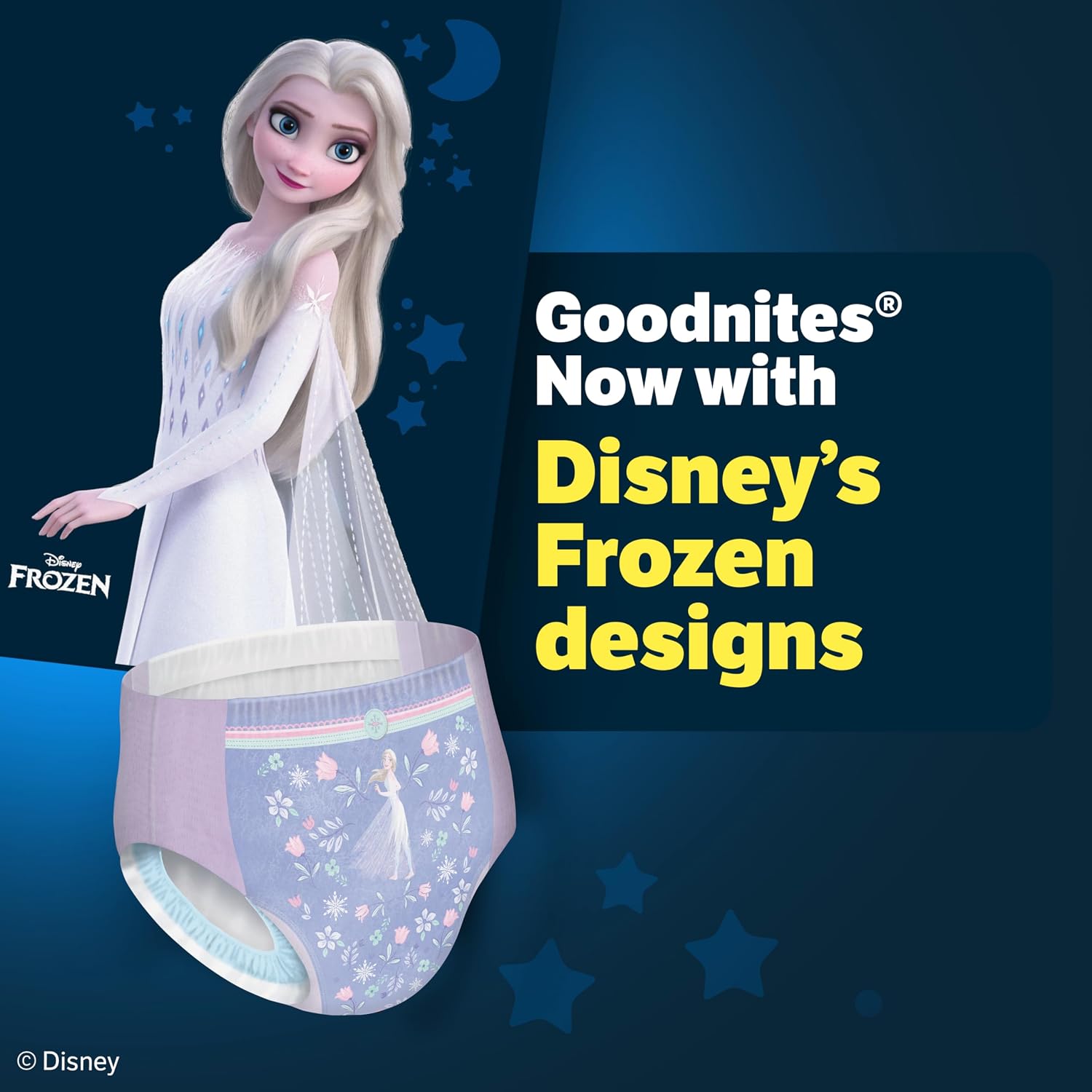 Goodnites Girls' Nighttime Bedwetting Underwear, Size S/M (43-68 lbs), 14 Ct, Packaging May Vary