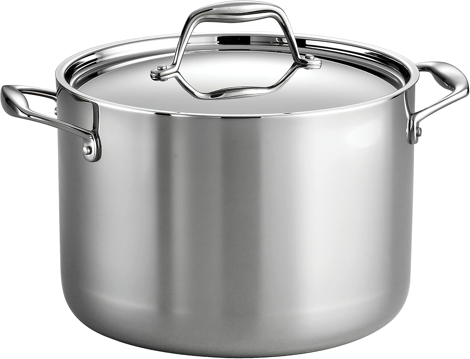 Tramontina Signature Tri-Ply Clad Stainless Steel 12-Inch Large Frying Pan | Induction-Ready Skillet, Dishwasher-Safe, NSF-Certified