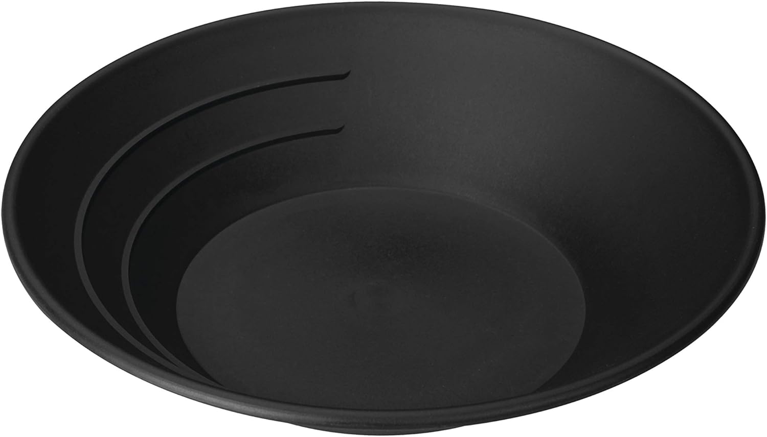 Stansport Plastic Gold Pan Small (606),Black, 10.5-inch