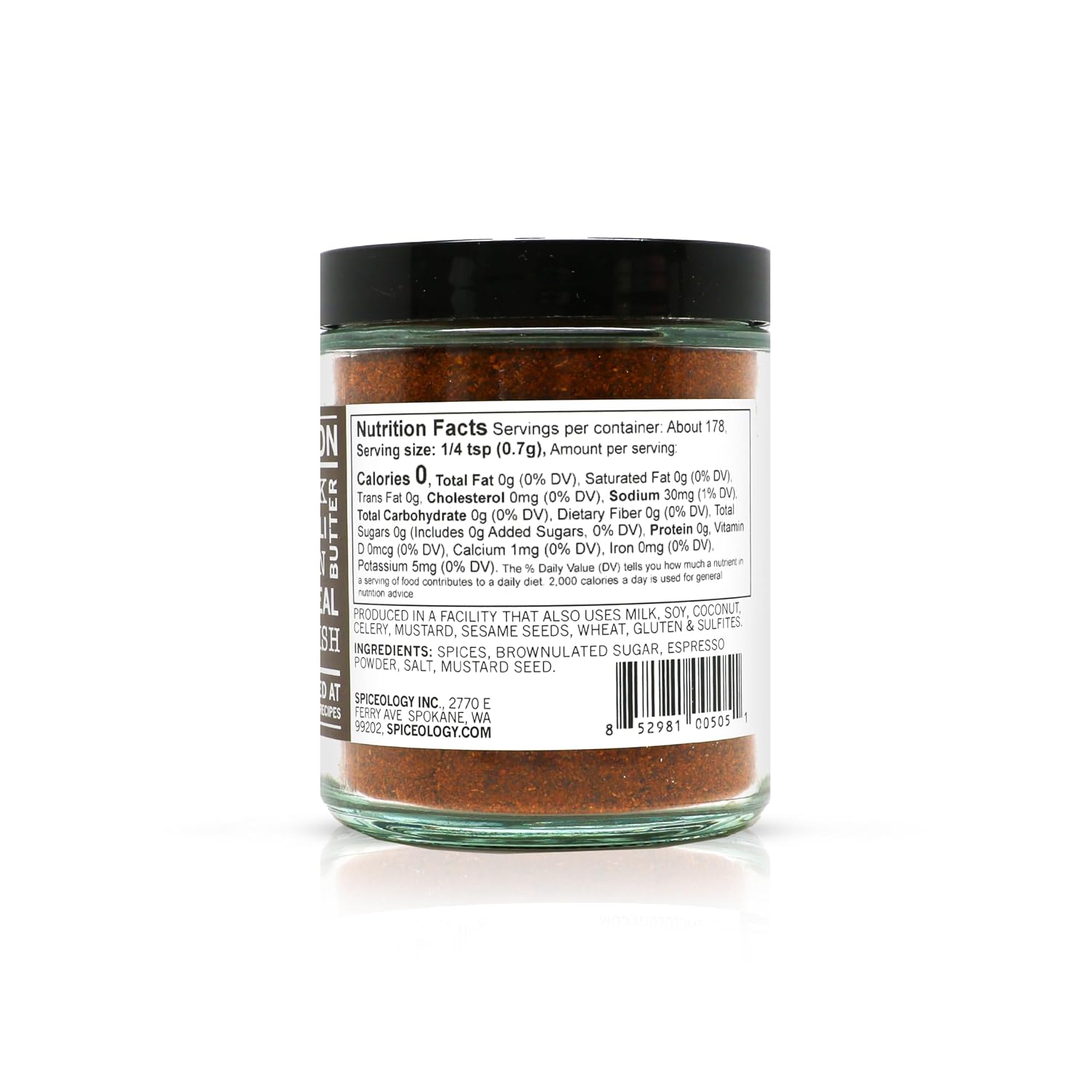 Spiceology Cowboy Crust Espresso Chile Seasoning, 4.4 oz | Bold Coffee Spice Blend & Dry Rub For Beef Brisket, Pork Chops, Steak, Chicken Thighs & Ribs