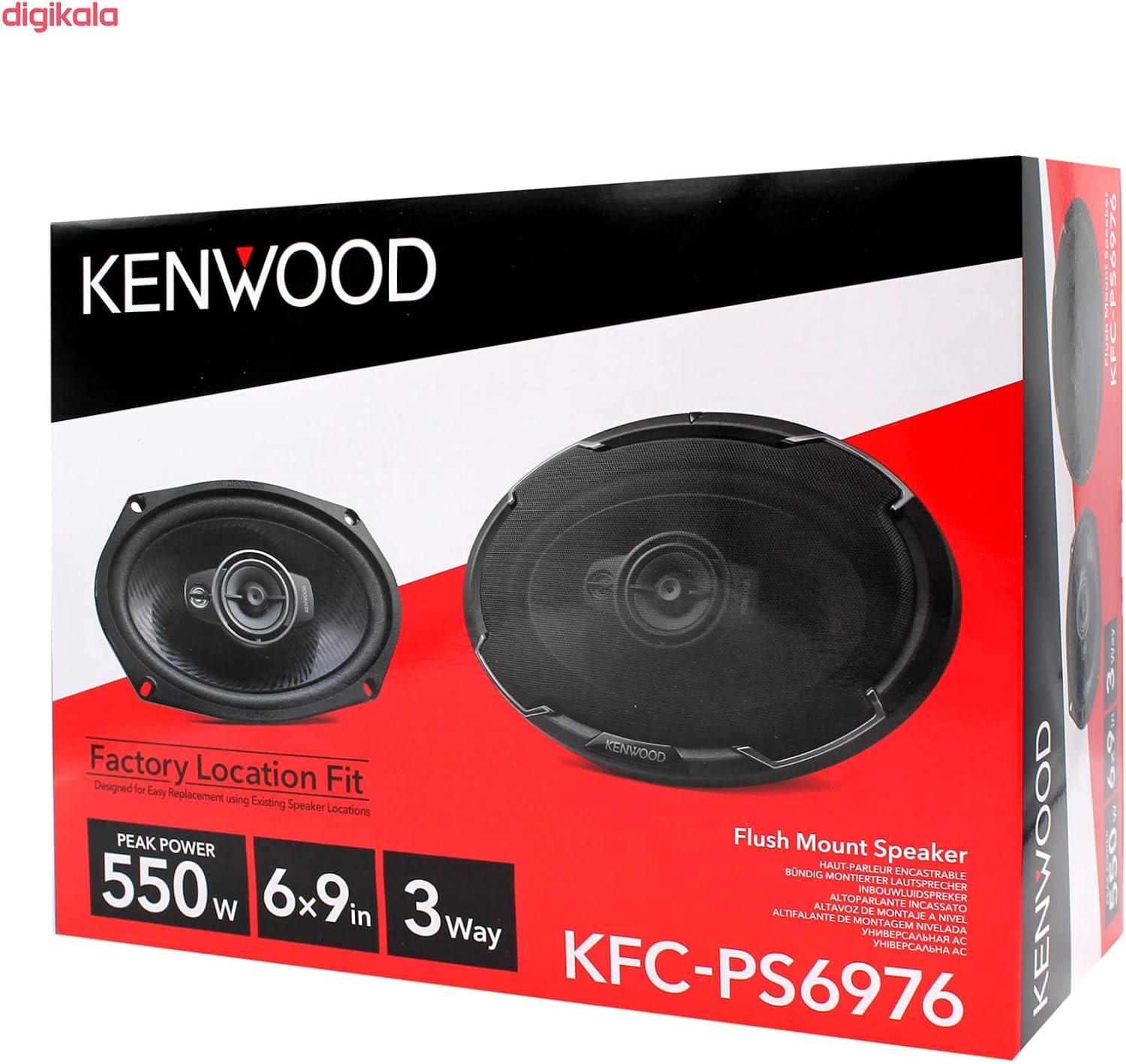 Kenwood Kfc-PS6976-6 X 9 3-Way Speakers 550W