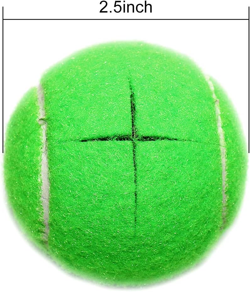 URBEST Walker Tennis Balls 4pcs Precut Heavy Duty Tennis Balls for Walkers