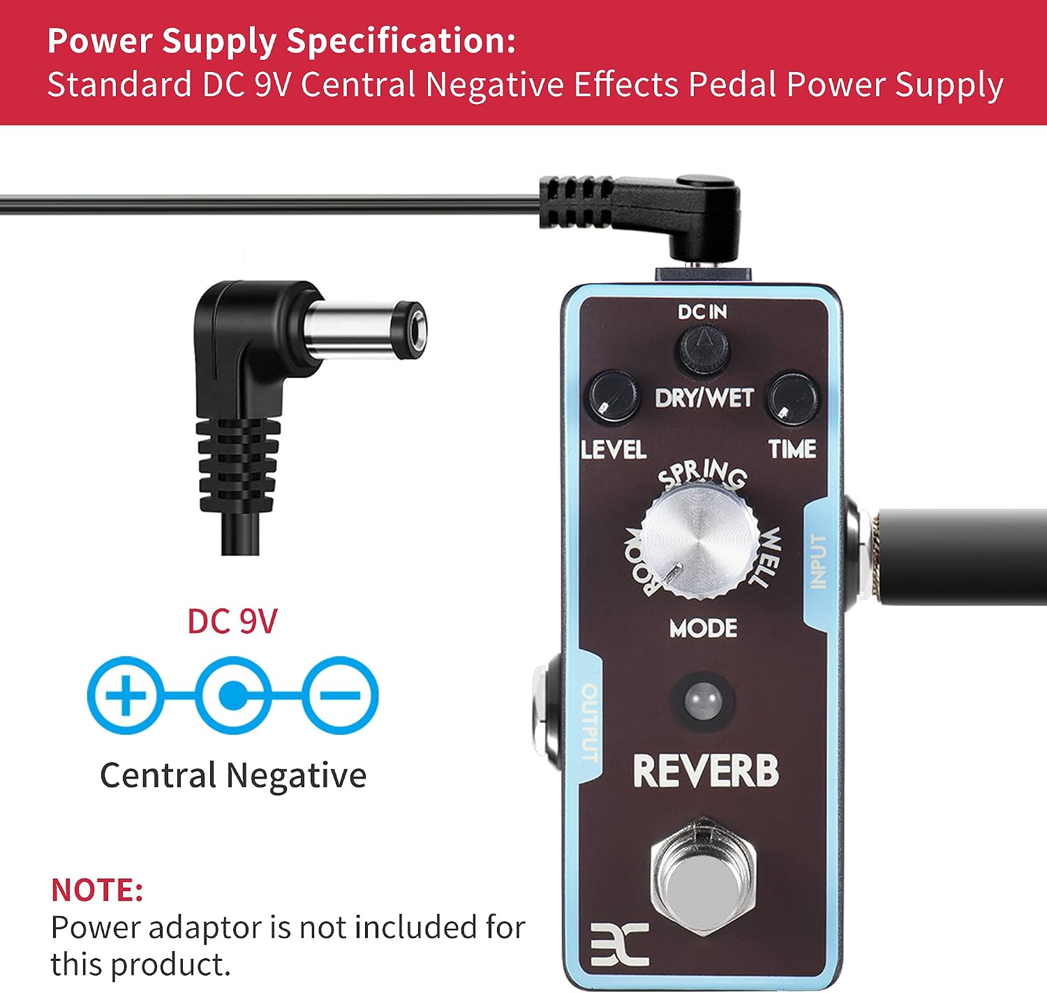 EX 7 Band EQ Equalizer Mini Guitar Pedal