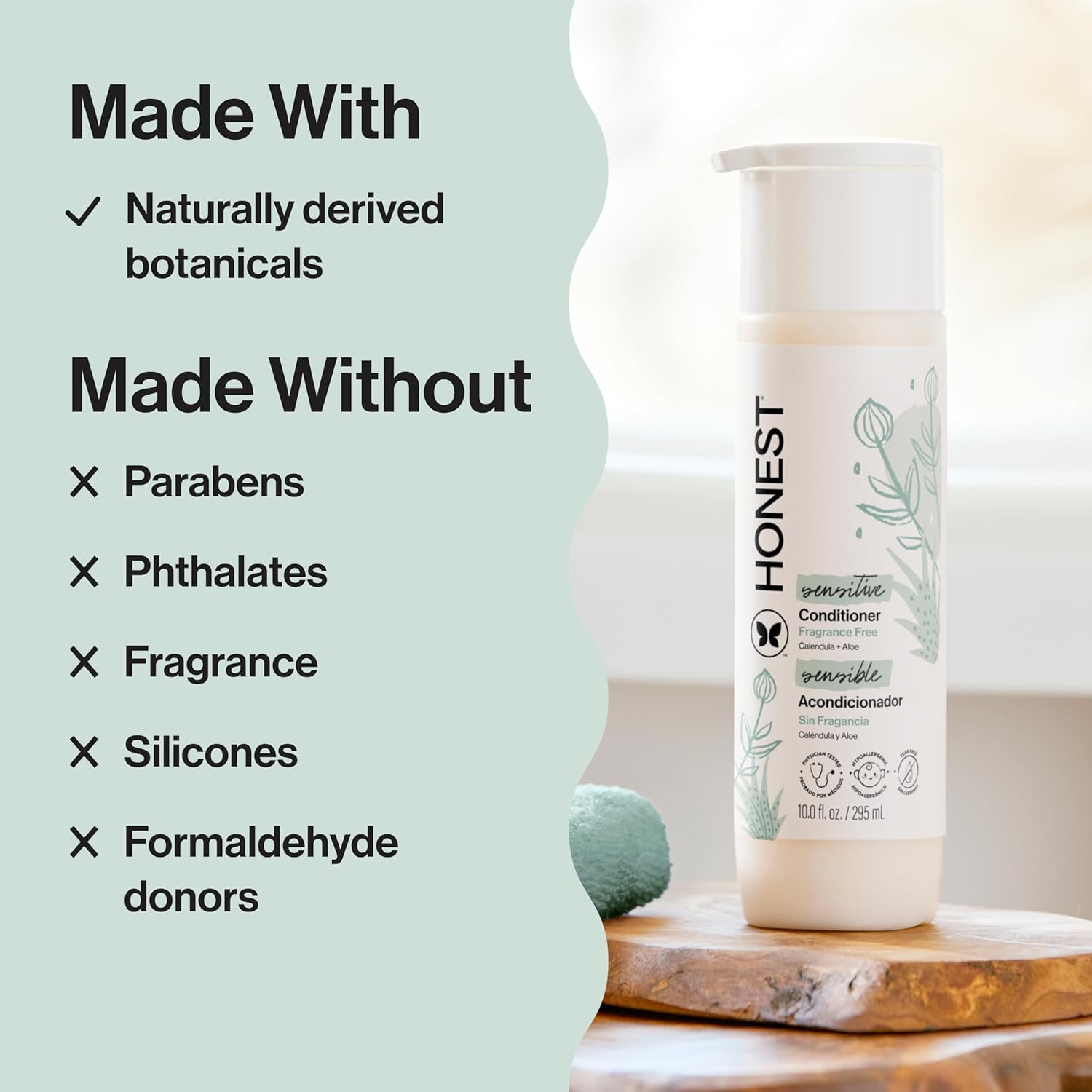 The Honest Company Shampoo, Body Wash, Conditioner, Lavender Calm, 20 fl oz