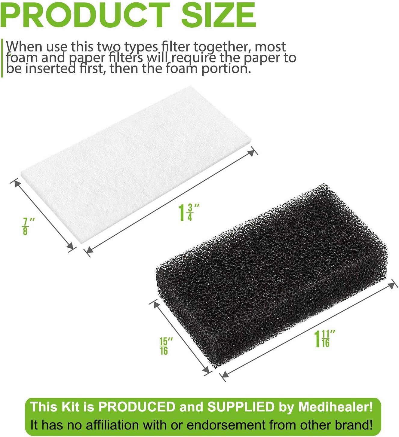 40 Packs CPAP Filters - Foam Filter and Ultra Fine Filters Supplies for Respironics M Series, for PR System One