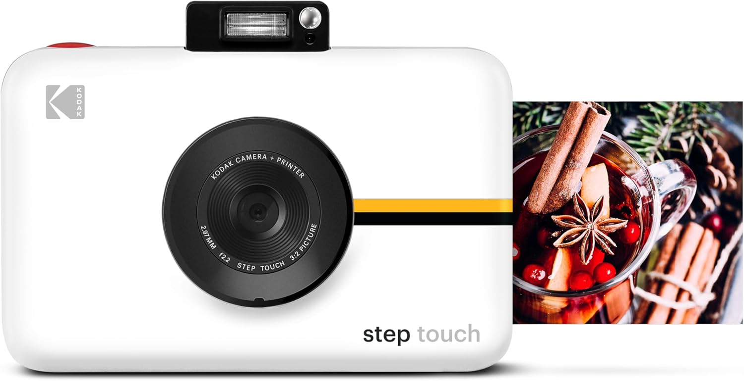 Kodak Step Touch | 13MP Digital Camera & Instant Printer with 3.5 LCD Touchscreen Display, 1080p HD Video - Editing Suite