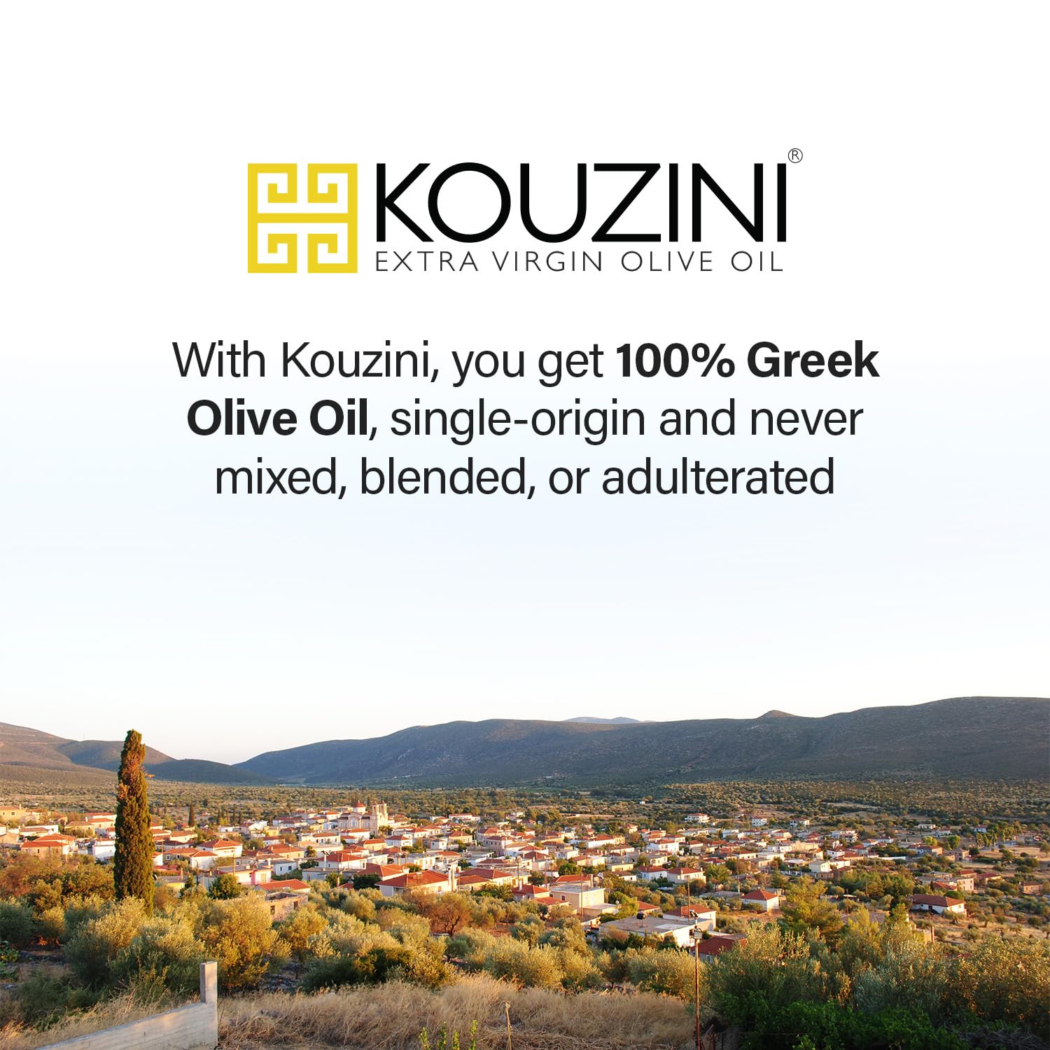 Kouzini Triple Olive Oil Bundle, Premium Greek, Organic, and Raw Unfiltered Extra Virgin Olive Oil, For Kitchen, Grill, Salad Dressings, 500ml Bottles