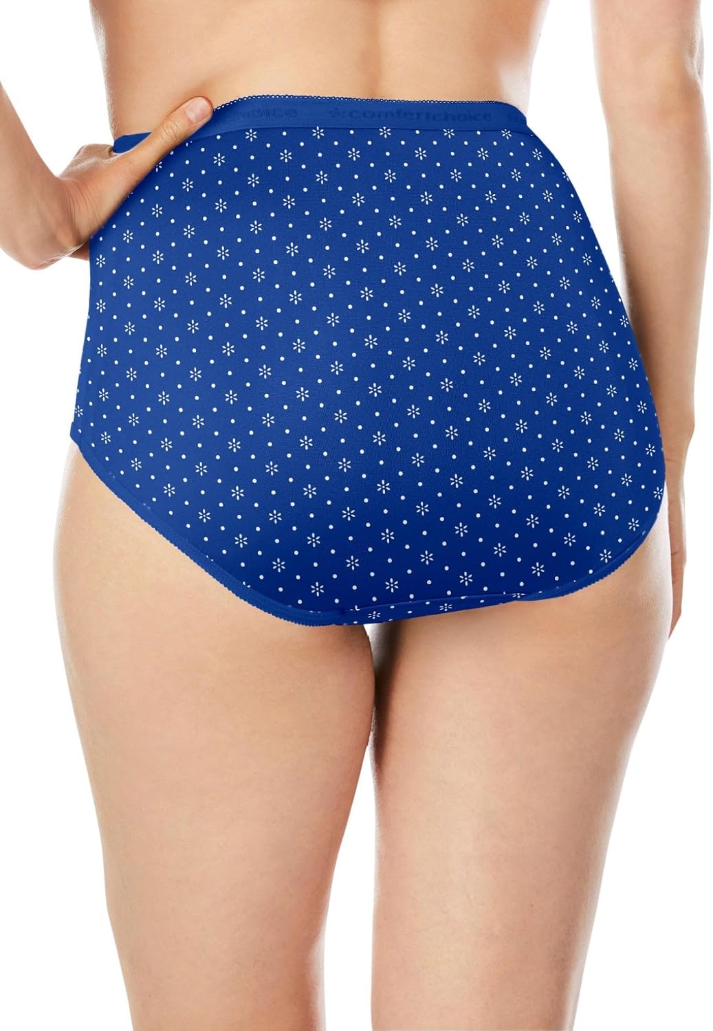 Comfort Choice Full Coverage Cotton Brief 10-Pack