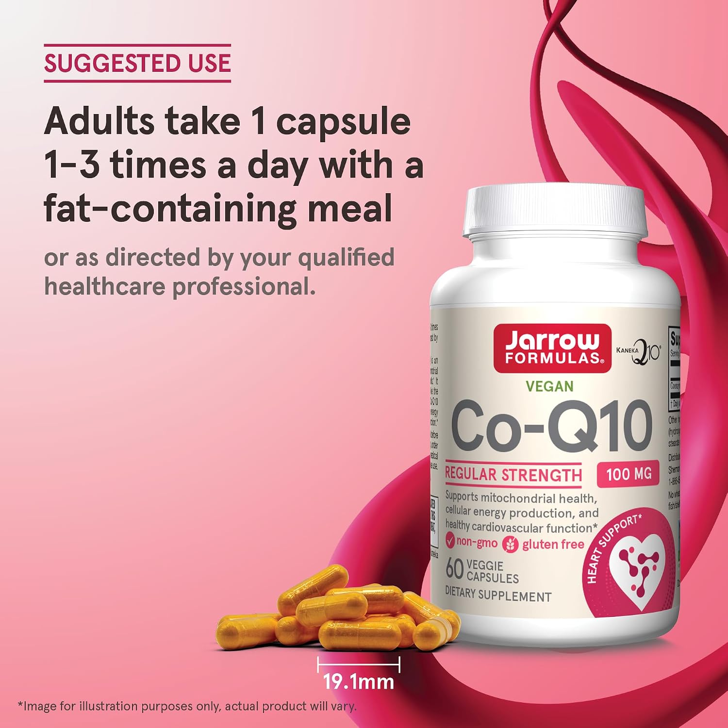 Jarrow Formulas Co-Q10 100 mg - Antioxidant Support for Mitochondrial Health