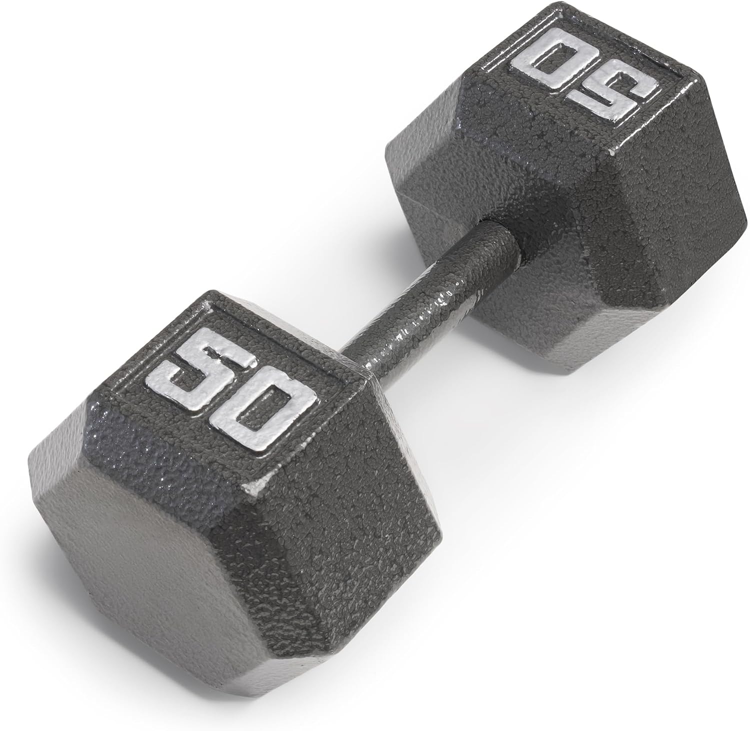 Marcy Cast Iron Hex Dumbbells Collection - Available size from 3-lb to 100-lb, SOLD INDIVIDUALLY