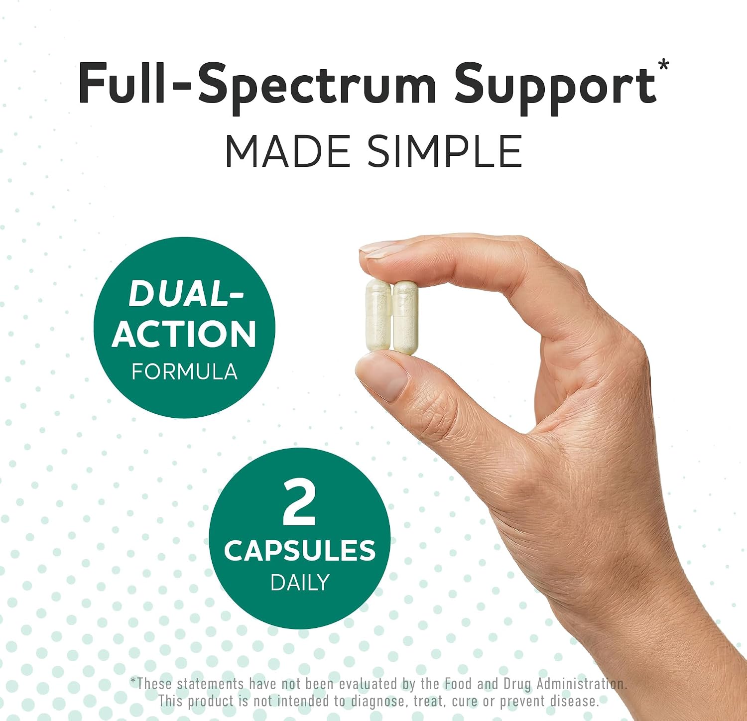 Prebiotics and Probiotics, 50 Billion CFU, 16 Probiotic Strains & Inulin | With Prebiotic Fiber, Delayed Release Capsules, Gut Health Support, Prebiotics and Probiotics for Women & Men, 60 Capsules
