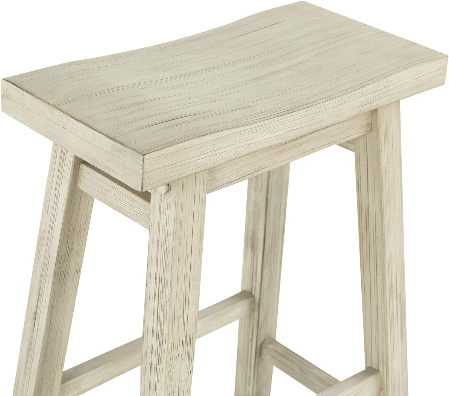 Boraam Sonoma Saddle Stool, Chestnut
